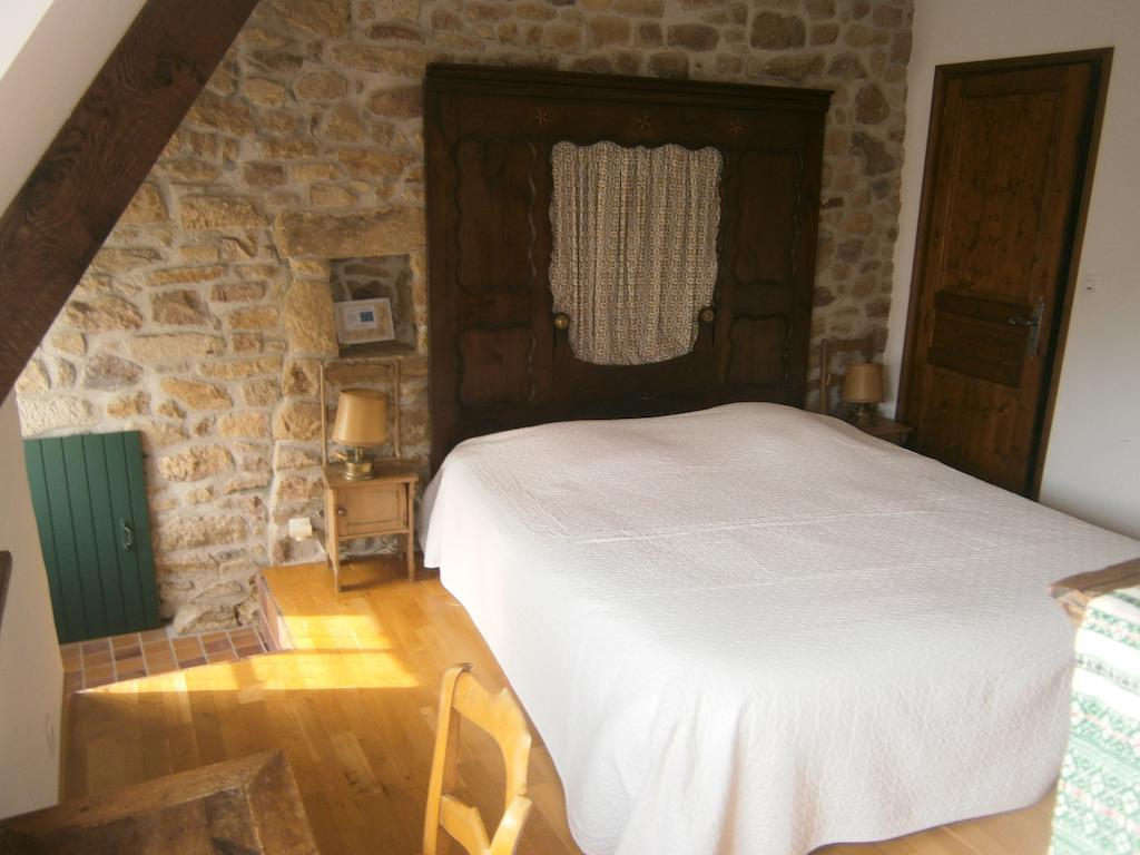 Bed and Breakfast Les Chaumieres De Kerimel Ploemel Pokoj fotografie